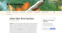 Desktop Screenshot of brot-backen.org