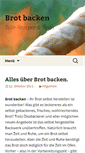 Mobile Screenshot of brot-backen.org