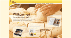 Desktop Screenshot of brot-backen.at