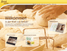 Tablet Screenshot of brot-backen.at